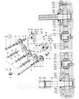 Вал редуктора LCA62700