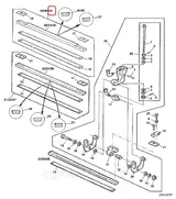 Брус противорежущий универсальный AZ57685 (30-1030-03-01-0) (Германия)