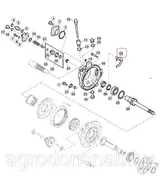 Вилка переключения AZ55776