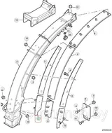 Вставка правая нижняя AZ48902