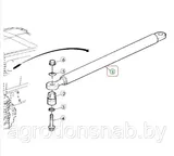 Гидроцилиндр выгружной AZ52317 (AZ43608)