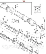Шнек в сборе AXE11541 (AZ71584)