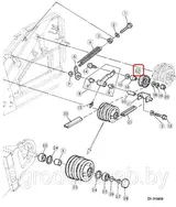Шкив натяжной AZ46902 (AZ48795)