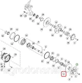 Шкив вариатора R250298