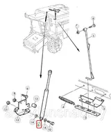 Цилиндр газовый AZ40746 (AZ101716)