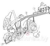Трубка с фитингами Z71476