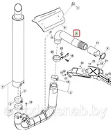 Труба глушителя RE262077