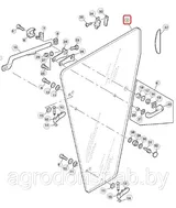Стекло в левую дверь H206852