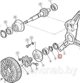 Стопорное кольцо 40M1873 (LCA05375 )