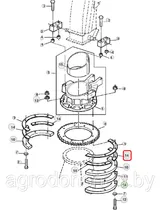 Скоба силосопровода Z67195