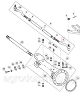 Рулевая тяга с наконечником RE173540