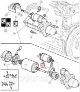Реле стартера RE503357