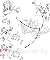 Реле стартера RE164448