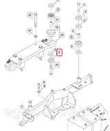 Подушка резиновая RE62901