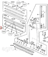 Пластина противорежущая AZ47613 (AZ103105)