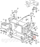 Пластина боковая  Z69287 (CC33163)