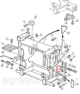 Пластина боковая Z63194
