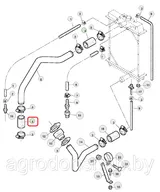 Патрубок резиновый R121309