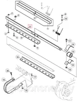 Планка граблины  CC52097