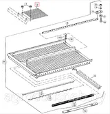 Пальцевая решетка H132160