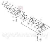 Опора передняя RE62204
