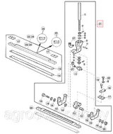 Натяжник пластины левый AZ57198