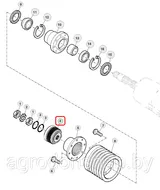 Муфта включения AZ72133 (AZ72134)