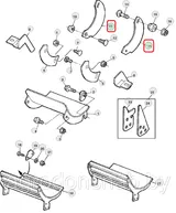 Кронштейн подбарабанья Z75383
