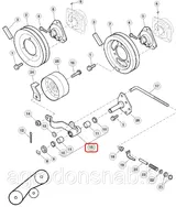 Кронштейн  натяжителя AH131508