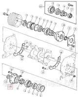 Корпус подшипника лев. Z12821