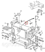 Корпус питателя верхний  AZ52751