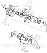 Корпус подшипника правый Z12816