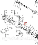 Корпус редуктора правый Z101751(AZ102083)