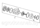 Комплект сальников RE52509