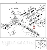 Комплект колец RE186600