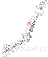 Кольцо стопорное 40M1868 (40M7043)