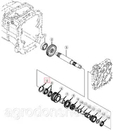 Кольцо стопорное 40M7228