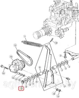 Кольцо стопорное 40M1828 (40M7195)