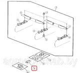 Звено соединительное цепи AZ48870