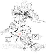Кардан AZ55036 (AZ72164)