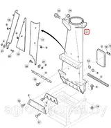 Кожух ускорителя AZ104287