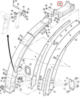 Козырек силосопровода AZ54418 (AZ101243)