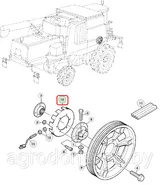 Колесо шкива  Z71025