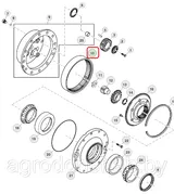 Кольцо зубчатое R237706 (R159930)
