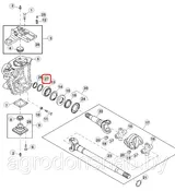 Кольцо металлическое R206614